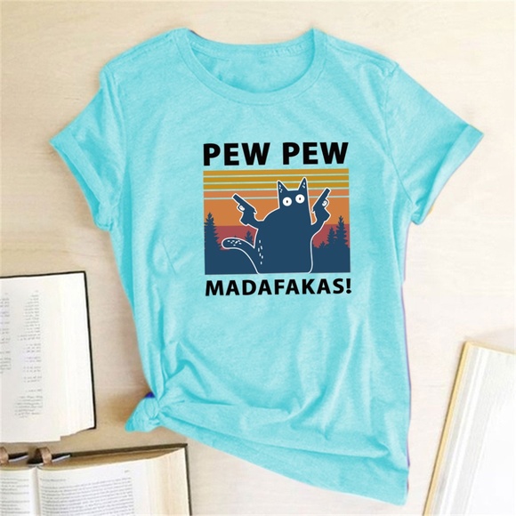 Short Sleeve Pew Maddakas T-Shirt European Size Top - Picture 10 of 15